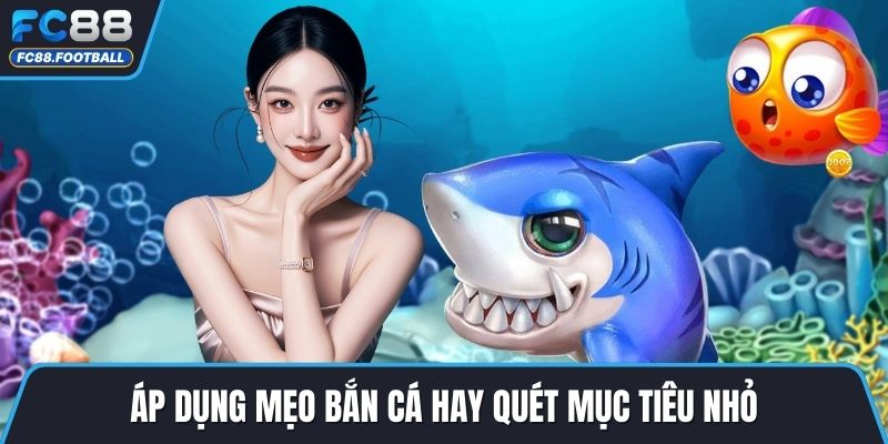 Áp dụng mẹo bắn cá hay quét mục tiêu nhỏ