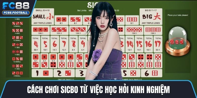Cách chơi sicbo từ việc học hỏi kinh nghiệm