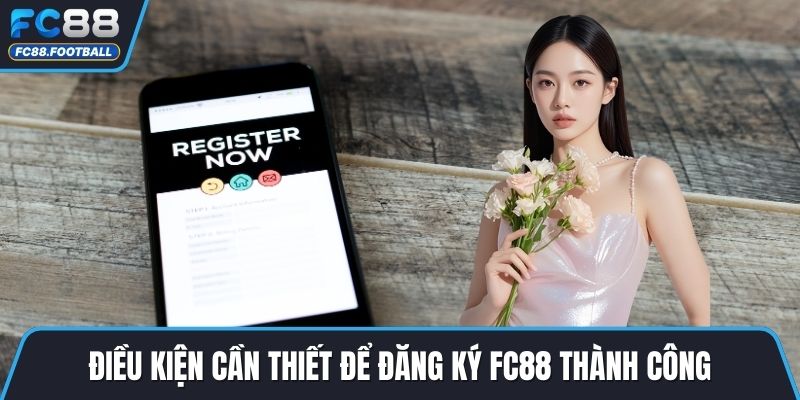 Điều kiện cần thiết để đăng ký FC88 thành công