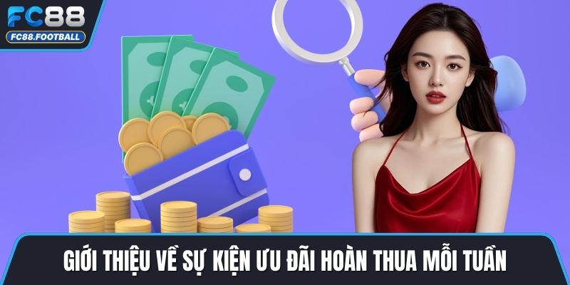Giới thiệu về sự kiện ưu đãi hoàn thua mỗi tuần