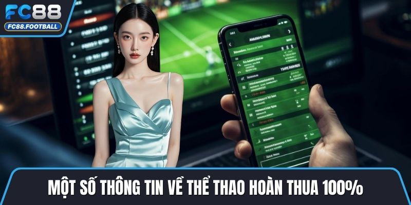 Một số thông tin về thể thao hoàn thua 100%