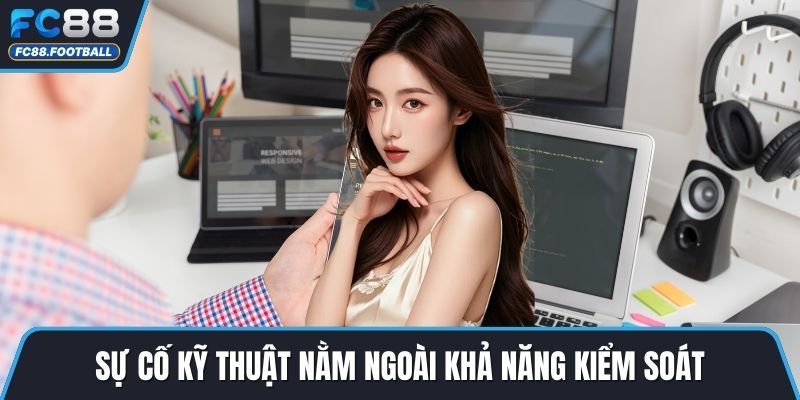 Sự cố kỹ thuật nằm ngoài khả năng kiểm soát
