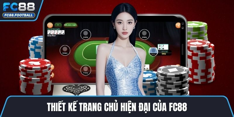 Giao diện website và ứng dụng FC88 hiện đại thân thiện