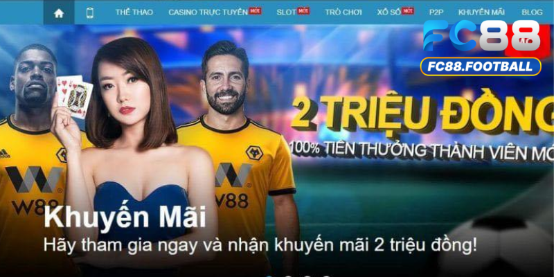 Những khuyến mãi cực lớn tại FC88